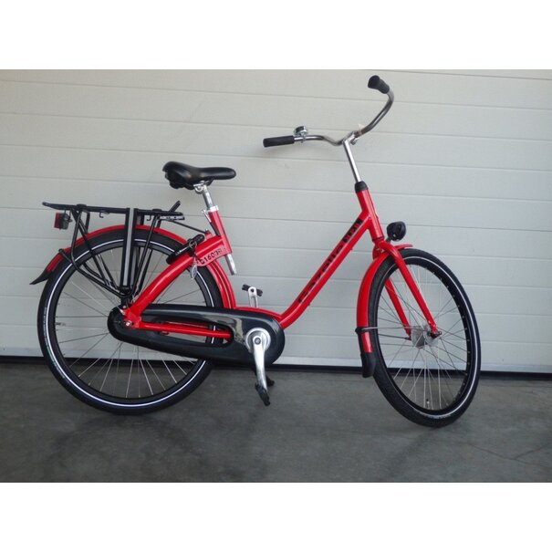 Gazelle Mpb rood dames 49 cm rood remnaaf 26 inch wielen