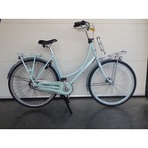 diva c5 damesfiets  56 cm licht blauw met 5 versnellingen gebruikt