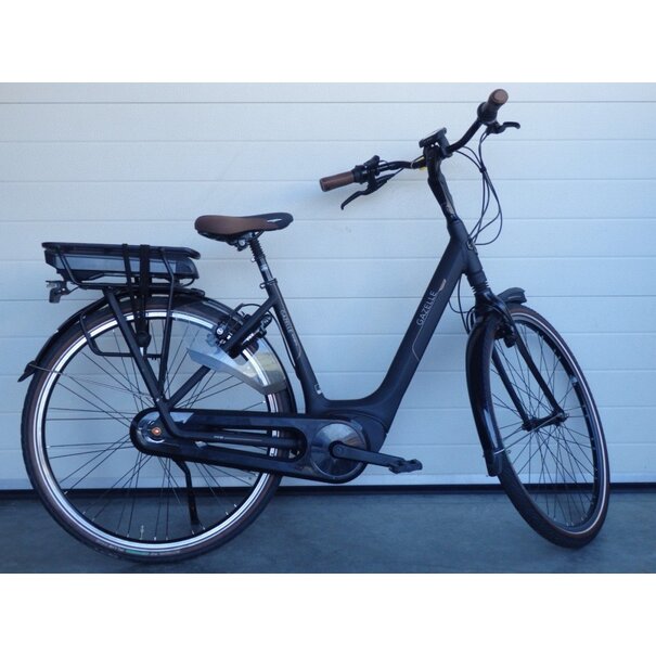 Gazelle Orange C8 HMB dames fiets 49cm black mat nieuwe 500 accu