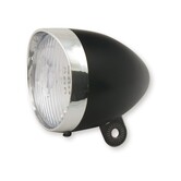 KOPLAMP RETRO LED HOLANDS MODEL KLASSIEK ZWART MET BATTERIJ