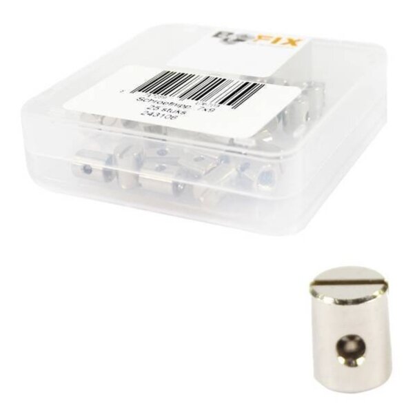 BOFIX NIPPEL SCHROEF 7X9MM PER STUK