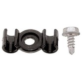 KABEL KLEM VOOR 2 KABELS ONDER FRAME OF BRACKET BEVESTIGING PER STUK