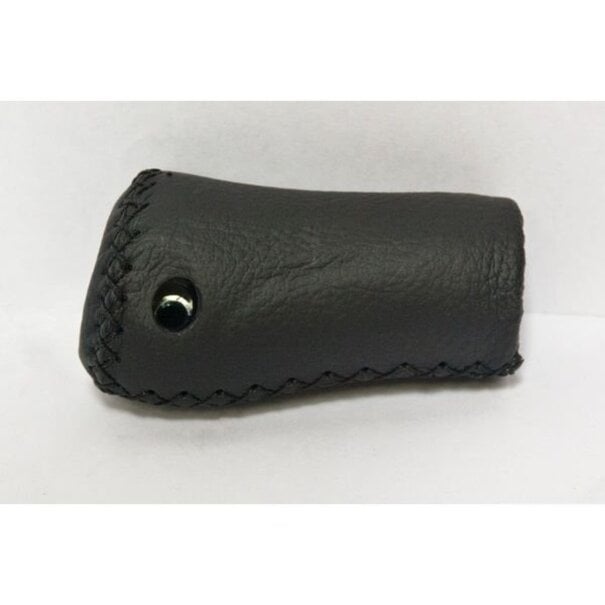 gazelle Handvat Wide Aero leder / leer rechts zwart