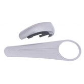 SET KAPJES MILDLY KETTINGKAST ZILVER