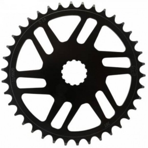 GAZELLE Kettingblad 38t van Staal voor directe montage op e-bike motor