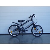 Gebruikte trial jongens fiets 16 inch Space Black Matt