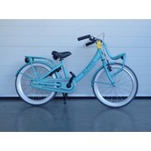 gebruikte clubb meisjes fiets 20 inch soft mint met terugtraprem