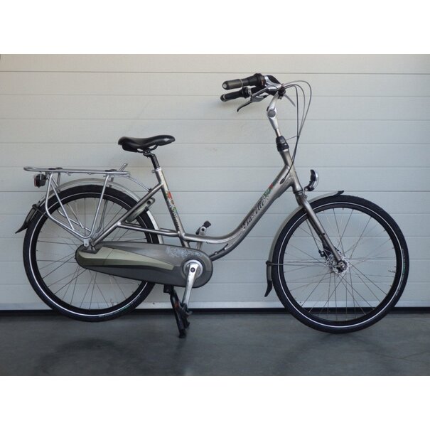 Gazelle Gazelle Bloom 26 inch Dames 49 cm Grey alumina