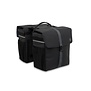 DOUBLE PANNIER MIK BLACK GREY DUBBELE TAS