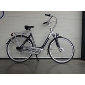 Gebruikte saphir damesfiets 53cm  n8  blauw zilver