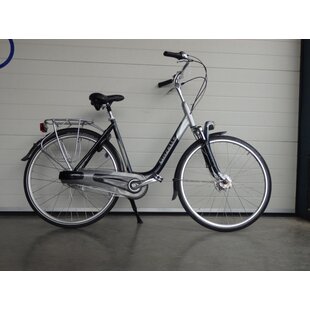 Gebruikte saphir damesfiets 53cm  n8  blauw zilver