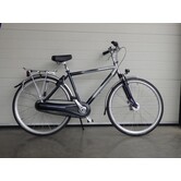 Gebruikte domino heren 50cm fiets  blauw met 7 versnellingen