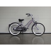 Gebruikte  ocean meisjes fiets 20 inch in de kleur lila