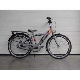 Gebruikte  yabber jongens 24 inch 3versnellingen  zilver rood