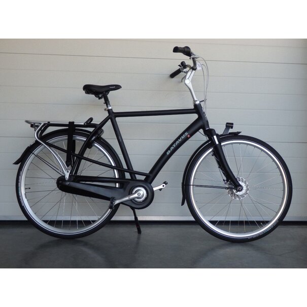 BATAVUS gebruikte Mambo heren fiets met 7 versnellingen mat zwart 61 cm frame