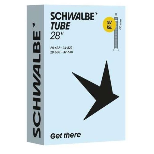 SCHWALBE BINNENBAND 28X11/8-11/4-120 SC SV15L FRANS VENTIEL