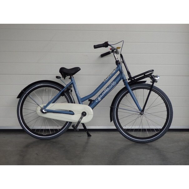 Gazelle miss grace meisjes  24 inch gebruikte fiets  jeans blue r3