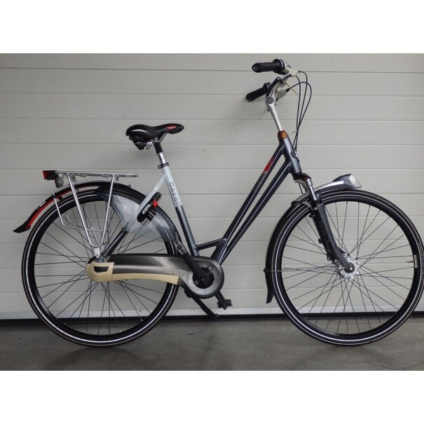 Gazelle Eclipse lim dames 53cm  meteoor n8 gebruikt