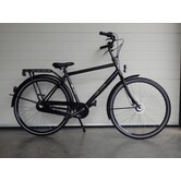 u1 herenfiets 51 cm zwart mat 3 versnellingen gebruikt
