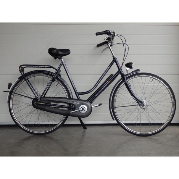 Locomotief gebruikte fiets populair dames 57cm blauw tk3