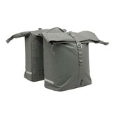 FIETSTAS LEEDS DUBBEL CANTOS GROEN 36 LITER MET MIK AANSLUITING