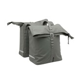 FIETSTAS LEEDS DUBBEL CANTOS GROEN 36 LITER MET RIEMPJES