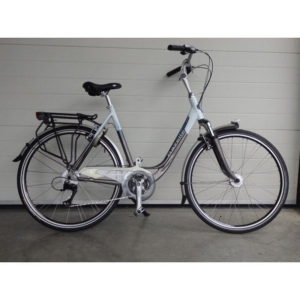 Gazelle medeo plus dames 57cm grijs v24 gebruikt