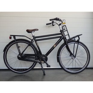Gebruikte Pick up herenfiets 53 cm zwart n7