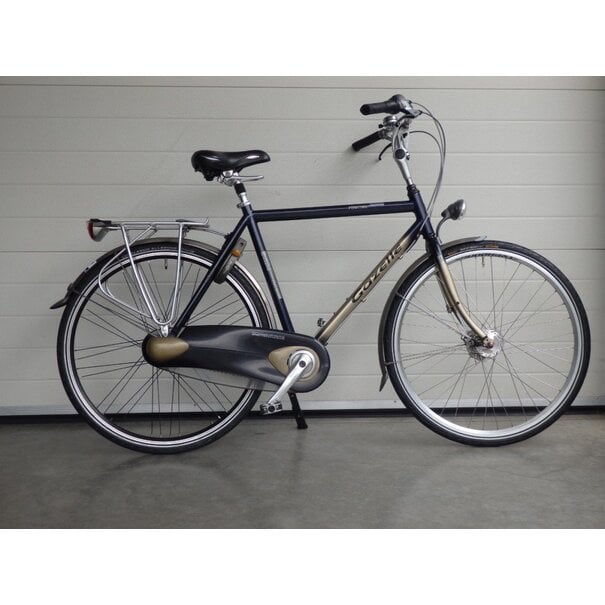 GAZELLE gebruikte furore vv herenfiets 57 cm blauw n8
