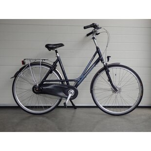 gebruikte davos damesfiets 54 cm blauw n7