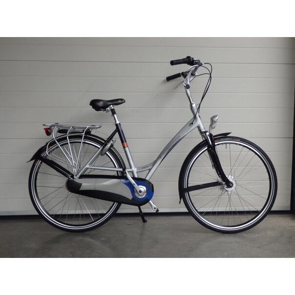 BATAVUS gebruikte weekend damesfiets 53cm  zilver n8