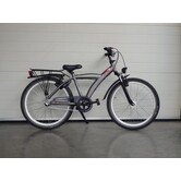 Gebruikte  snake jongensfiets 24 inch  grijs r3 38cm