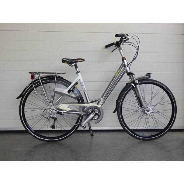 Gazelle Gebruikte Allure 49cm dames fiets  Schaduw Zilver met 24 versnellingen