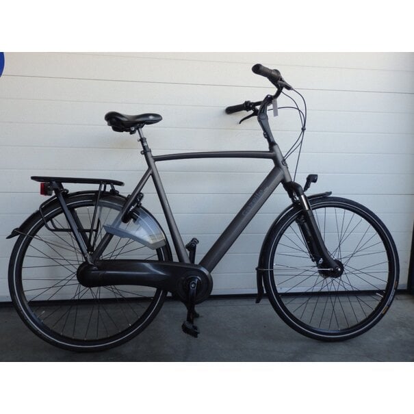 GAZELLE Gebruikte orange c7+ herenfiets 65 cm eclipse mat