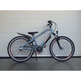 Gebruikte  trail jongensfiets 24 inch blauw r3
