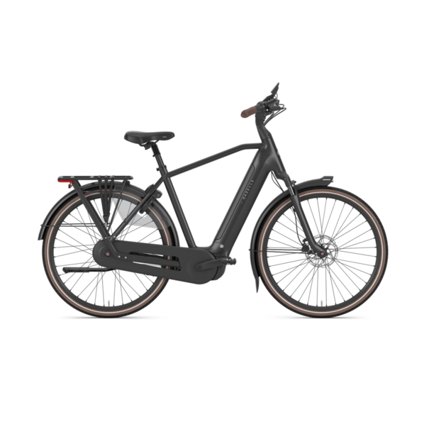 GAZELLE GRENOBLE C5 HMB  BLACK MAT ZWART