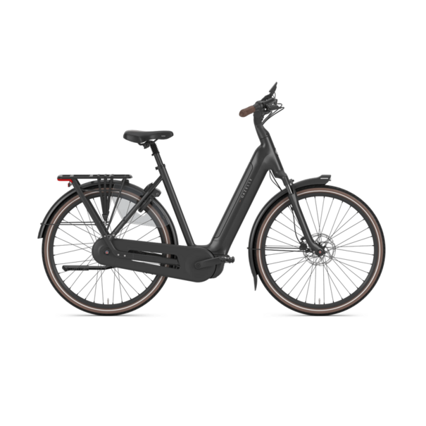 GAZELLE GRENOBLE C5 HMB  BLACK MAT ZWART