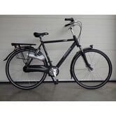 Gebruikte orange c7 herenfiets 57 cm mat zwart