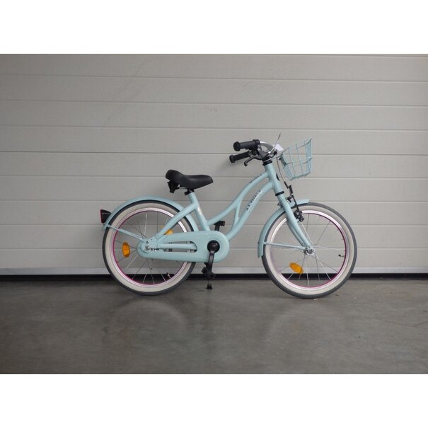 Gebruikte ocean meisjes fiets 18 inch glace mint matt