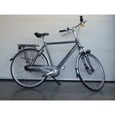 gebruikte  orange plus herenfiets 57cm  grijs n7