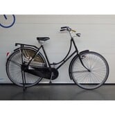 Gebruikte Old dutch damesfiets 50cm zwart rn