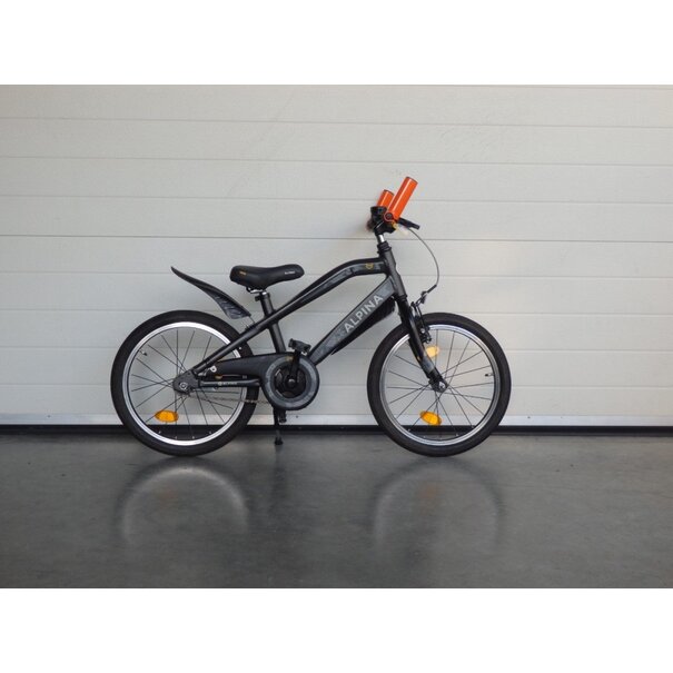 ALPINA Gebruikte Trail jongensfiets 18 inch  Grijs/ zwart