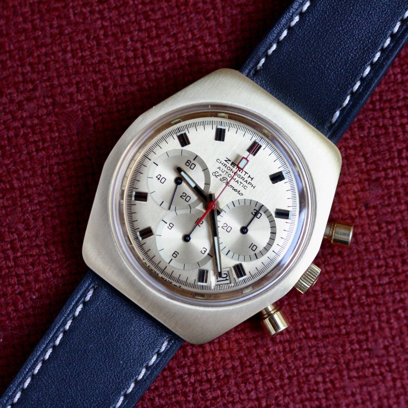 Zenith El Primero 18k/750 NOS condition