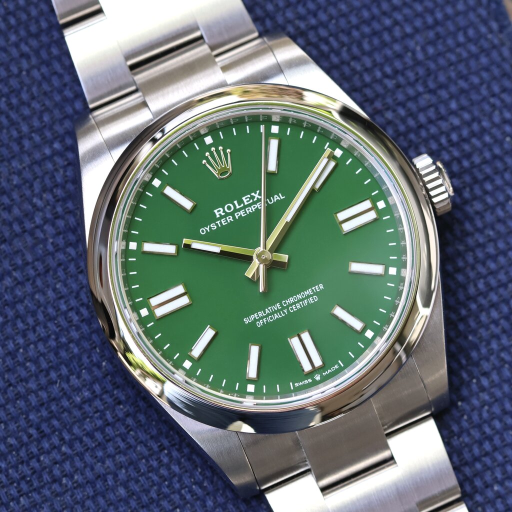 Rolex Rolex Oyster Perpetual Stainless Dial (2025) unworn 2025 full set