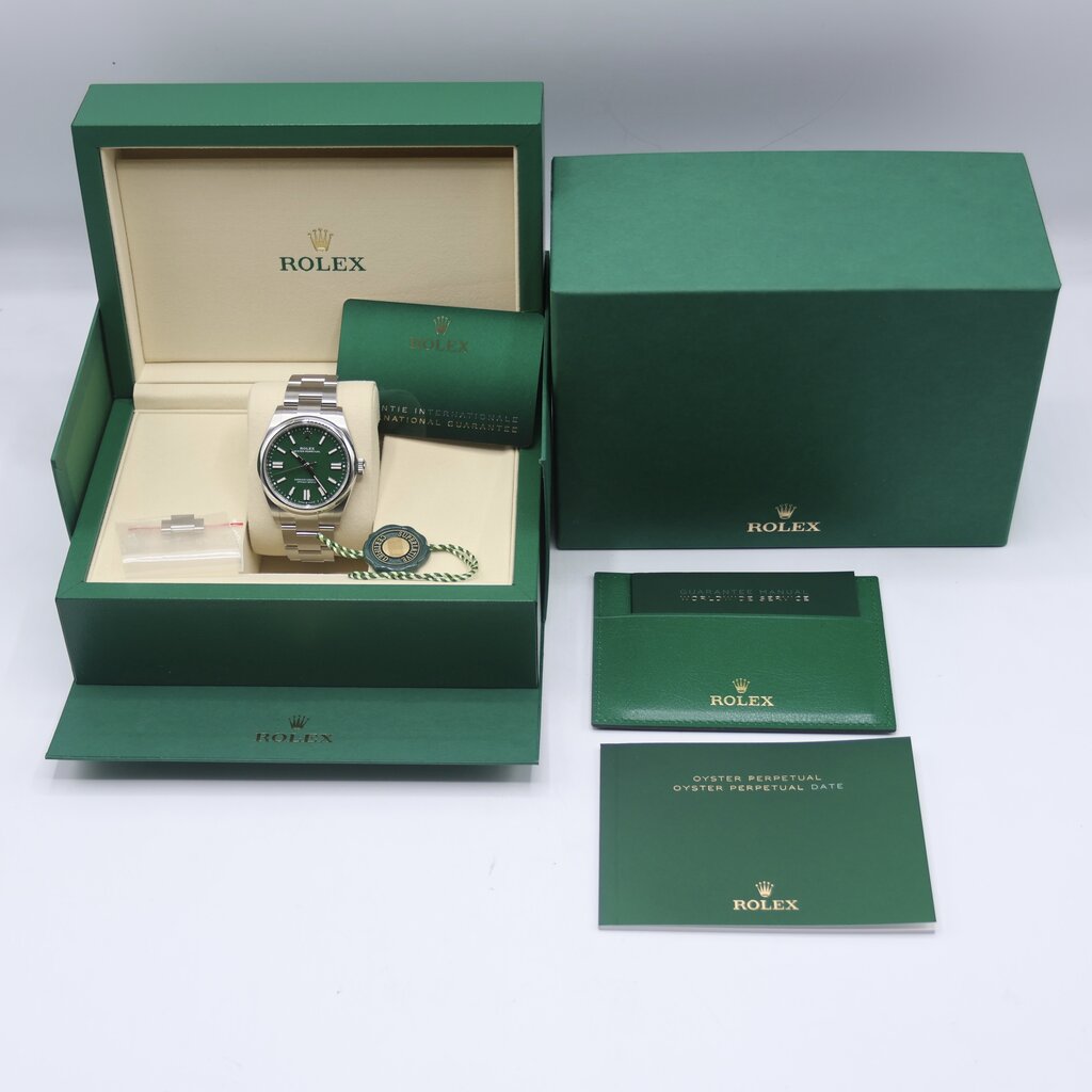 Rolex Rolex Oyster Perpetual Stainless Dial (2025) unworn 2025 full set