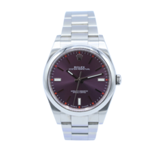 Rolex Rolex Oyster Perpetual 39 grape dial full set