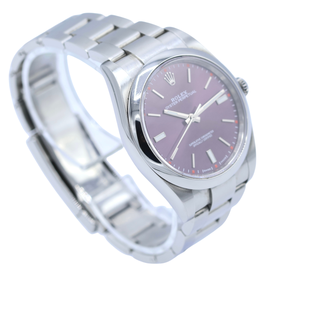 Rolex Rolex Oyster Perpetual 39 grape dial full set