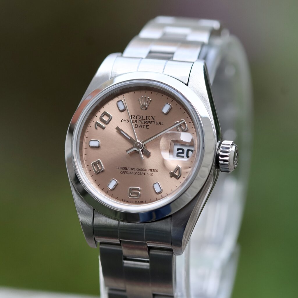Rolex Rolex Oyster Perpetual Lady-Datejust Salmon dial