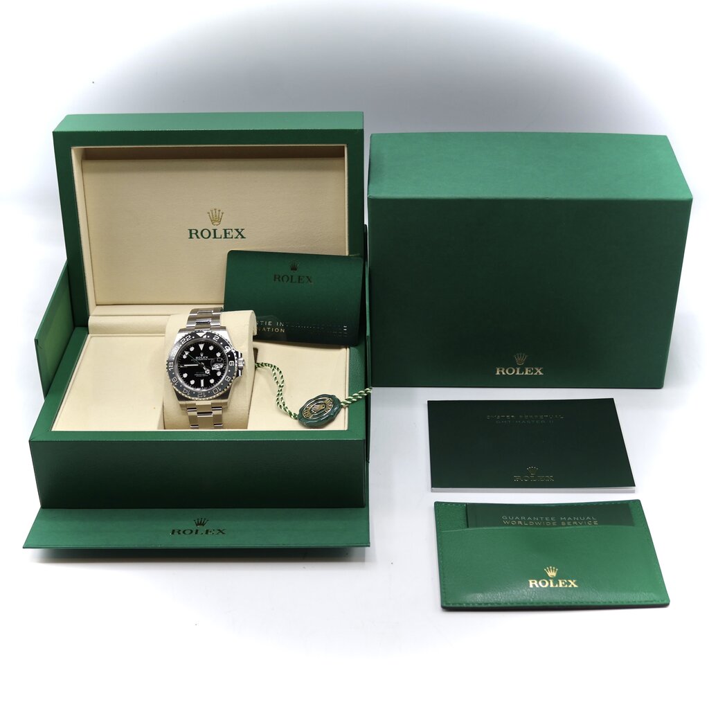 Rolex GMT-Master II Bruce Wayne Unworn 2025 full set