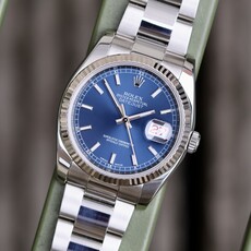 Rolex Datejust 36 Full set blue dial